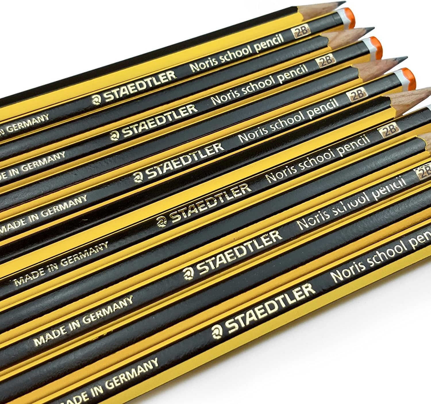 Staedtler Noris Bleistifte 121, Härtegrad 2B, 36 Stück : Amazon.de ...